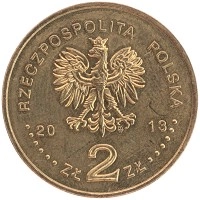 монета - польша 2 злотых - подробная информация фото 1