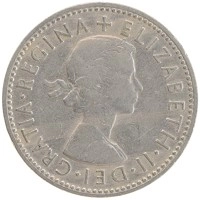 монета - великобритания 1 шиллинг - подробная информация фото 1