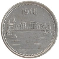 монета - германия : нотгельды 5 пфеннигов - подробная информация фото 1