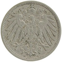 монета - германия 10 пфеннигов - подробная информация фото 1