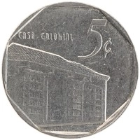 монета - куба 5 сентаво - подробная информация фото 1