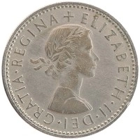 монета - великобритания 1 шиллинг - подробная информация фото 1