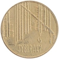монета - польша 2 злотых - подробная информация фото 1