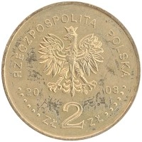 монета - польша 2 злотых - подробная информация фото 1