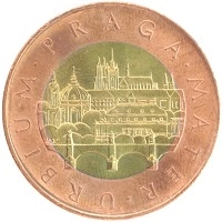 монета - чехия 50 крон - подробная информация фото 1