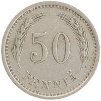 монета - финляндия 50 пенни - подробная информация фото 1