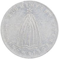 монета - гдр медаль - подробная информация фото 1