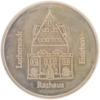 монета - гдр медаль - подробная информация фото 1