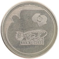 монета - гдр медаль - подробная информация фото 1