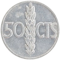 монета - испания 50 сентим - подробная информация фото 1