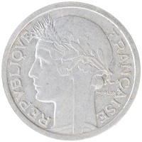 монета - франция 1 франк - подробная информация фото 1