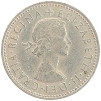 монета - великобритания 1 шиллинг - подробная информация фото 1