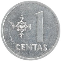 монета - литва 1 цент - подробная информация фото 1