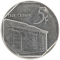 монета - куба 5 сентаво - подробная информация фото 1
