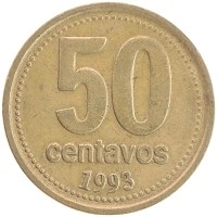 монета - аргентина 50 сентаво - подробная информация фото 1
