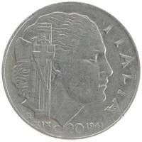 монета - италия 20 чентезимо - подробная информация фото 1