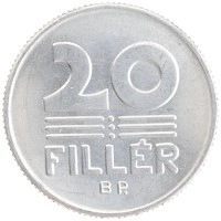 монета - венгрия 20 филлеров - подробная информация фото 1