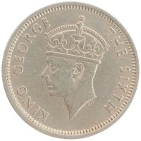 монета - малайя 10 центов - подробная информация фото 1