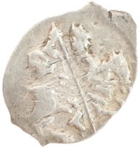 монета - 1605 – 1606 дмитрий иванович 1 копейка - подробная информация фото 1