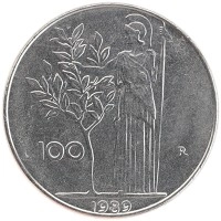 монета - италия 100 лир - подробная информация фото 1
