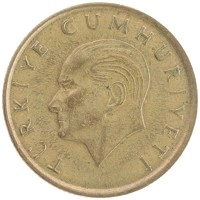 монета - турция 100 лир - подробная информация фото 1