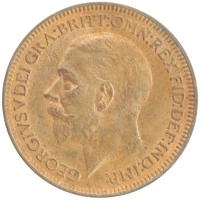 монета - великобритания 1 фартинг - подробная информация фото 1