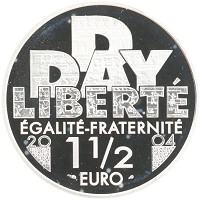 монета - франция 1 1/2 евро - подробная информация фото 1