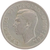 монета - великобритания 2 шиллинга - подробная информация фото 1