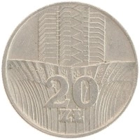 монета - польша 20 злотых - подробная информация фото 1