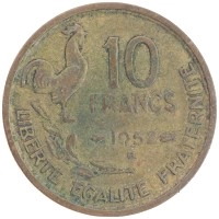 монета - франция 10 франков - подробная информация фото 1