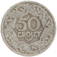 монета - польша 50 грош - подробная информация фото 1