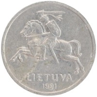 монета - литва 1 цент - подробная информация фото 1