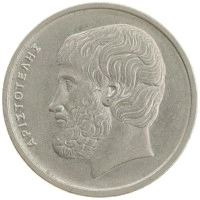 монета - греция 5 драхм - подробная информация фото 1
