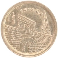 монета - испания 5 песет - подробная информация фото 1
