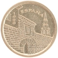монета - испания 5 песет - подробная информация фото 1
