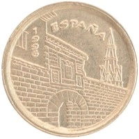 монета - испания 5 песет - подробная информация фото 1