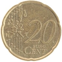 монета - германия 20 евроцентов - подробная информация фото 1