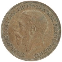 монета - великобритания 1 фартинг - подробная информация фото 1