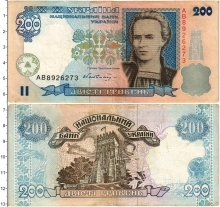 банкнота(бона) - украина 200 гривен - подробная информация фото 1