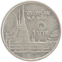 монета - таиланд 1 бат - подробная информация фото 1