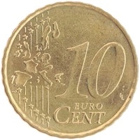 монета - германия 10 евроцентов - подробная информация фото 1