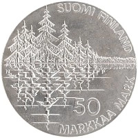 монета - финляндия 50 марок - подробная информация фото 1
