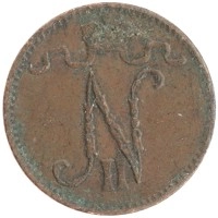 монета - 1894 – 1917 николай ii 1 пенни - подробная информация фото 1