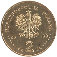 монета - польша 2 злотых - подробная информация фото 1