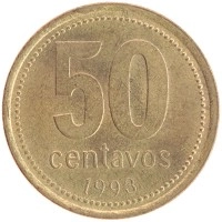монета - аргентина 50 сентаво - подробная информация фото 1