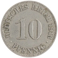 монета - германия 10 пфеннигов - подробная информация фото 1