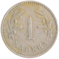 монета - финляндия 1 марка - подробная информация фото 1