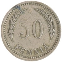 монета - финляндия 50 пенни - подробная информация фото 1