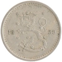 монета - финляндия 50 пенни - подробная информация фото 1
