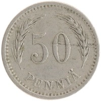 монета - финляндия 50 пенни - подробная информация фото 1